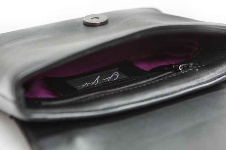 BLACK SUEDE MINI BAG - Image 3