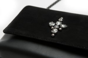 BLACK SUEDE MINI BAG - Image 4