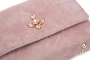 BEIGE PINK SUEDE MINI BAG - Image 5