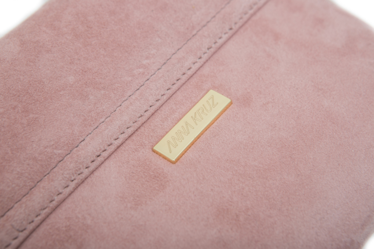 BEIGE PINK SUEDE MINI BAG - Image 6