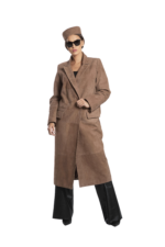 TAUPE SUEDE COAT