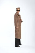 TAUPE SUEDE COAT - Image 5