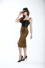 LEATHER CORSET TOP - Image 3