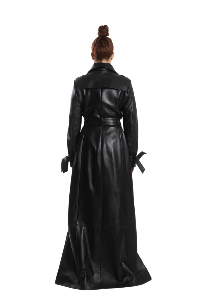 FMS_3333-removebg MAXI LEATHER COAT - Image 2