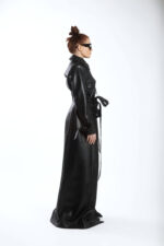 MAXI LEATHER COAT - Image 3