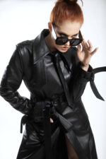 MAXI LEATHER COAT - Image 7