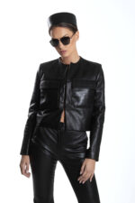 ELEGANT LEATHER JACKET - Image 5