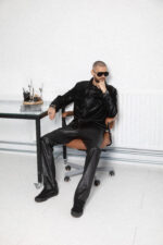 BLACK PONY LEATHER JACKET - Image 13