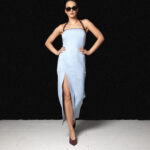 SUEDE DRESS