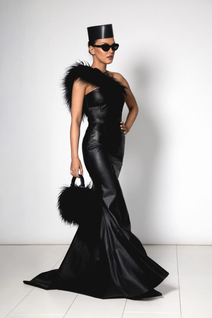 LEATHER MERMAID SKIRT - Image 5