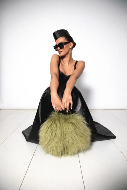 LAMA FUR HANDBAG