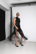 LEATHER FRINGE BELT - Image 2
