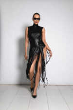 LEATHER FRINGE BELT - Image 3
