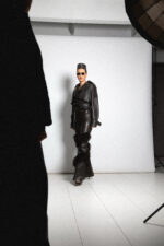 LEATHER PANTS WITH LAMA FUR - Image 5