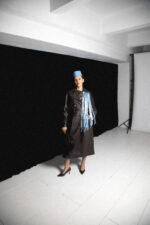 DARK BROWN LEATHER TRENCH COAT - Image 5