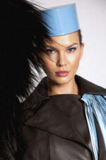 LEATHER PILLBOX HAT - Image 4
