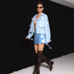 CROPPED SUEDE JACKET