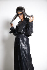 LEATHER TRENCH COAT - Image 5