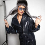 MINK FUR TRAPPER HAT