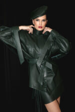 GREEN LEATHER JACKET - Image 6