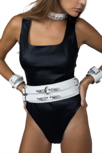 BDSM BONDAGE SET -  BELT, HANDCUFFS, CHOKER: 390€ - Image 13