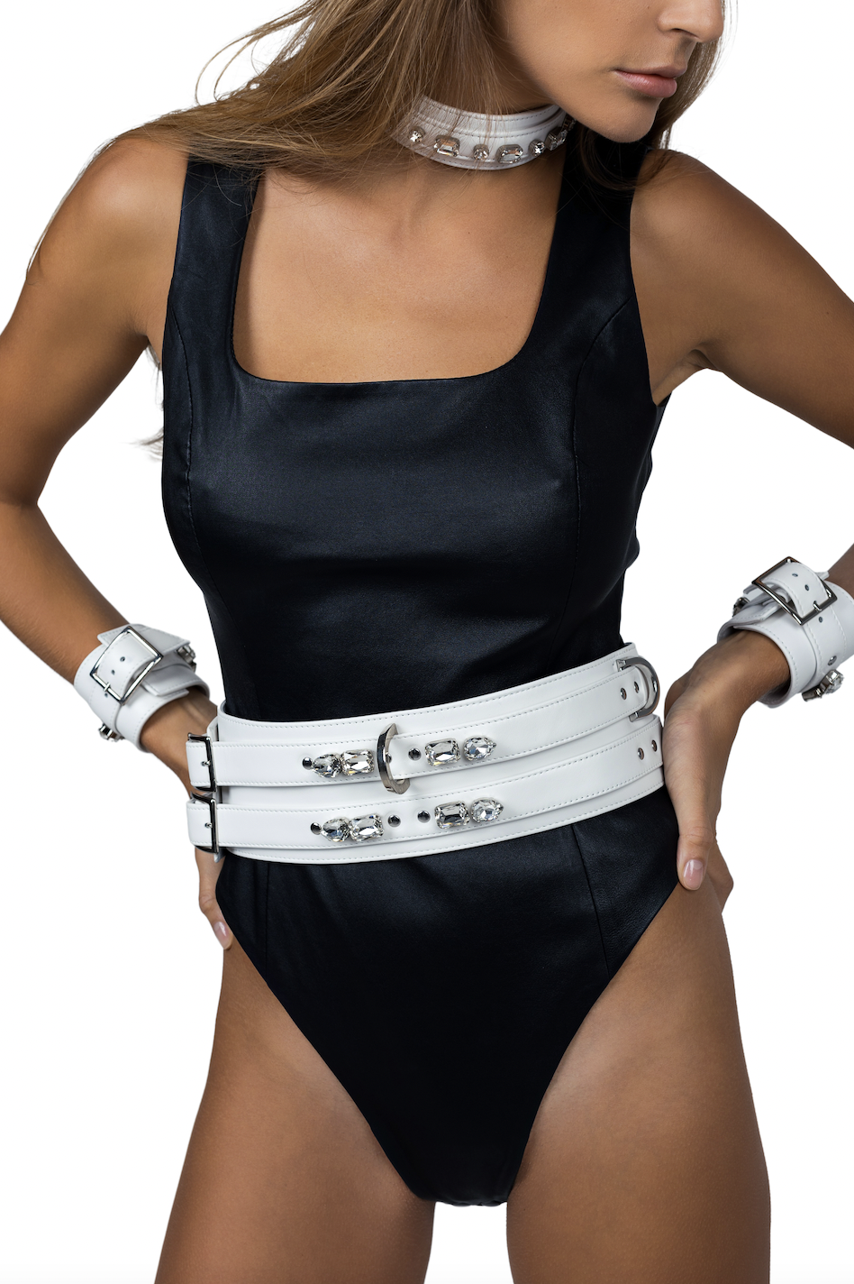 Bondage Corset Handcuffs Kit, BDSM, Bondage & Sex
