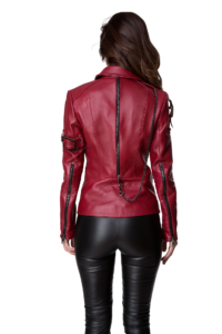 BIKER JACKET WITH CHAIN - Image 2