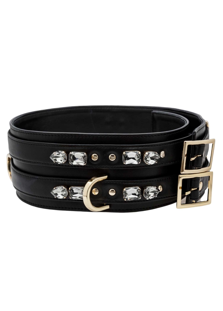 BDSM BONDAGE SET -  BELT, HANDCUFFS, CHOKER: 390€ - Image 5