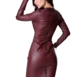 LONG SLEEVE MIDI DRESS